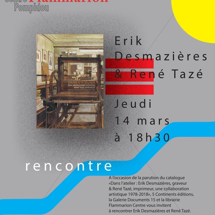 Rencontre avec Erik Desmazières et René Tazé